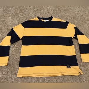 H&M striped long sleeve sweater